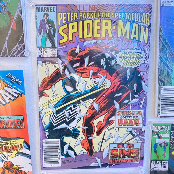 PETER PARKER THE SPECTACULAR SPIDERMAN MARVEL COMICS #110 - Picture 1 of 1